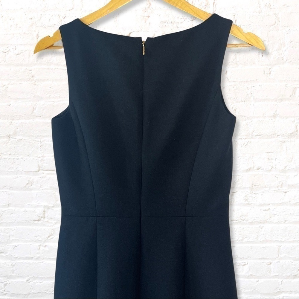 Tory Burch Azalea Black Wool Sheath Dress Black Size 0 - Picture 6 of 9